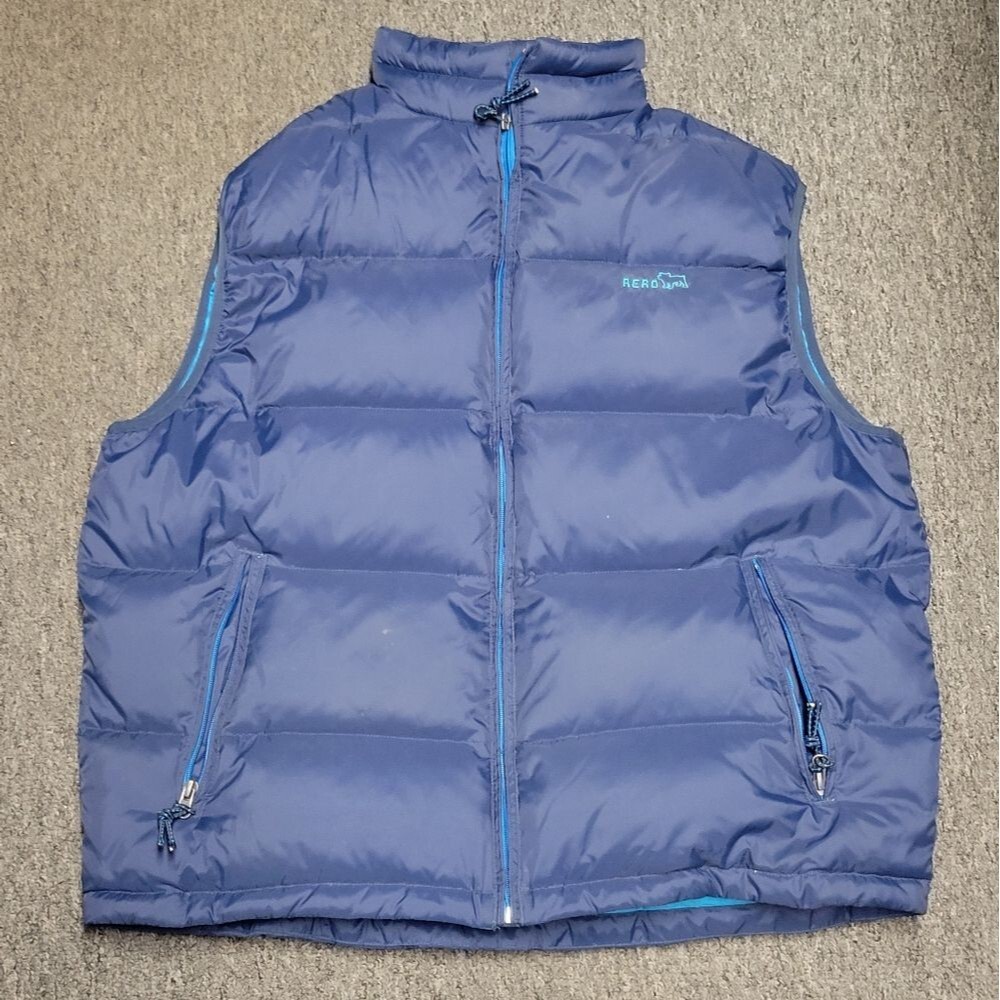 MENS L AEROPOSTALE HEAVY WINTER VEST